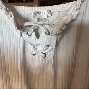 Never worn cute tank top large size